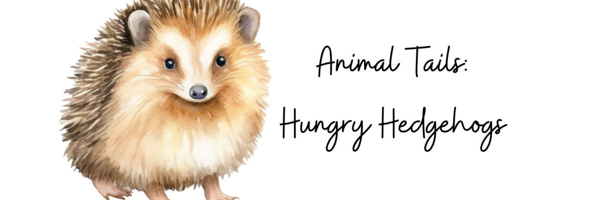 Hungry Hedghogs Illustration of a hedgehog